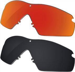 img 4 attached to Galvanic Replacement Lenses For Oakley Si M Frame 2.0 Sunglasses - Multiple Choices