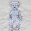 lifelike and realistic: meet the vollence 15 inch full silicone baby doll - the perfect angelic addition to your collection logo