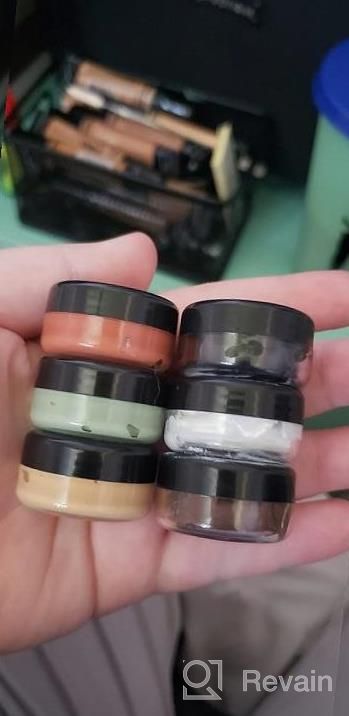 img 1 attached to 75-Pack Of Black 3 Gram 3 ML ZEJIA Sample Containers With Lids - Ideal For Makeup And Beauty Samples review by Cody Hunt