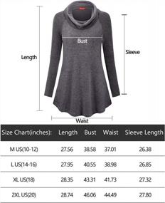 img 1 attached to New Arrival: Stylish Women'S Color Block Sweatshirts With Cowl Neck And Long Sleeves