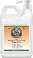 🐟 grizzly omega health - optimal omega-3 blend of wild salmon oil and pollock oil for dogs &amp; cats logo