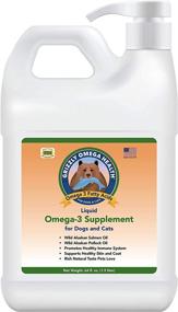 img 2 attached to 🐟 Grizzly Omega Health - Optimal Omega-3 Blend of Wild Salmon Oil and Pollock Oil for Dogs &amp; Cats