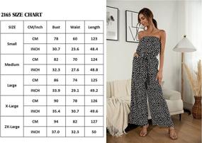 img 1 attached to 👗 Angashion Women's Sleeveless Jumpsuit: Casual and Chic Jumpsuits for Fashionable Women