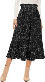 img 3 attached to American Trends Dress High Waisted Pleated Women's Clothing via Skirts
