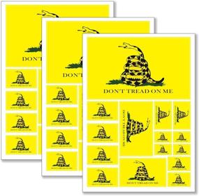 img 4 attached to QQSD Gadsden Sticker Multiple 11 7X8 3