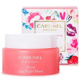 img 4 attached to 💋 CARENEL Berry Lip Mask for Overnight Hydration and Repair