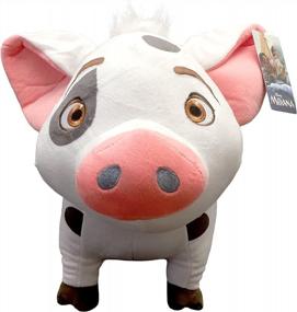 img 2 attached to Jay Franco Disney Moana Pua Pig 16-Inch Plush Stuffed Pillow Buddy Kids Super Soft Polyester Microfiber Official Product