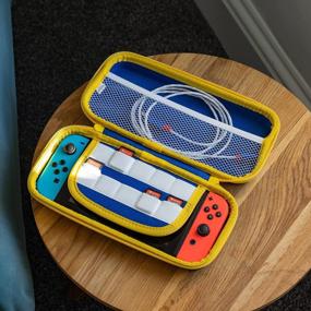 img 3 attached to Protect Your Nintendo Switch On The Go With The Numskull Hard Shell Travel Case: Designed For OLED Model 2021 And 10 Accessories