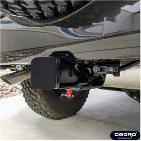 img 3 attached to 🚙 OEDRO 2" Rear Bumper Trailer Hitch Receiver Kit for Jeep Wrangler JK - Tow Trailer Hitch w/Hitch Wiring Harness (Not for JL Models)