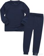 vaenait baby toddler kids pajama set - soft & comfy modal tencel sleepwear for girls & boys (12m-12y) логотип