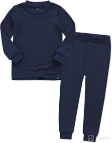 img 4 attached to VAENAIT BABY Toddler Kids Pajama Set - Soft & Comfy Modal Tencel Sleepwear for Girls & Boys (12M-12Y)