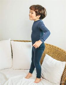 img 1 attached to VAENAIT BABY Toddler Kids Pajama Set - Soft & Comfy Modal Tencel Sleepwear for Girls & Boys (12M-12Y)