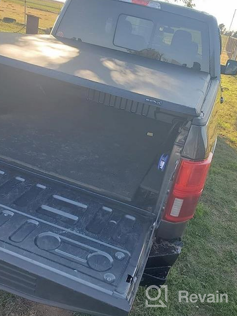 img 1 attached to Upgrade Your Ford F-150 With A Quad Fold Soft Truck Bed Tonneau Cover - Perfect Fit For 2015-2023 Models! review by Maurice Hurd