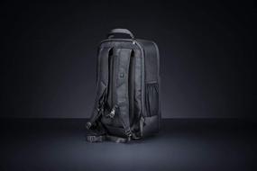 img 2 attached to 🎒 Razer Concourse Pro 17.3" Backpack: Durable Tear-Resistant Design, Convenient Front Utility Flap, Scratch-Proof Interior, Padded Mesh Straps - Fits 17 inch Laptops - Classic Black