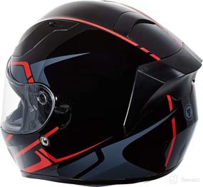 img 2 attached to 🏍️ TORC T15B Rush - Ultimate Full Face Motorcycle Helmet with Bluetooth Integration