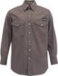 stay safe and stylish with konreco fr men's welding shirts - flame resistant and hrc2 rated logo