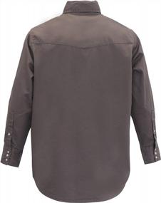 img 3 attached to Stay Safe And Stylish With KONRECO FR Men'S Welding Shirts - Flame Resistant And HRC2 Rated