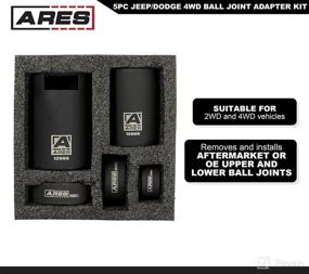 img 2 attached to ARES 12071 – 5-Piece Ball Joint Press Adapter Expansion Set for Jeep and Dodge – Comprehensive Coverage with 12068, 12069, and 12070 – Perfect for Upper and Lower Ball Joint Services