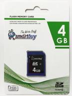 запечатлейте свои моменты с картой флэш-памяти smart buy 4 гб sdhc class 4 для быстрой и безопасной цифровой записи (1-pack) логотип