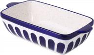 goldenplayer ceramic loaf pan: perfect christmas dinner serving dish for bakers & toast lovers logo
