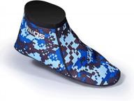 tilos 3mm waterproof neoprene fin socks - ideal for scuba diving, snorkeling, swimming, watersports, hiking & more! логотип