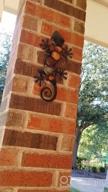 img 1 attached to Outdoor Metal Gecko Wall Decor - LIFFY Lizard Art For Patio Fence - Garden Gift Idea review by Ben Almasri