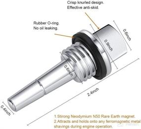 img 2 attached to Atima Magnetic Dipstick Oil Change Funnel: Perfect Fit for Honda EU1000i, EU2000i, EU3000i Handi, EU3000is Engines