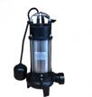 heavy duty schraiberpump sewage grinder pump with float - 1hp, 230v, 52ft, 85gpm - stainless steel/cast iron construction with durable ss grinder ring & impeller logo