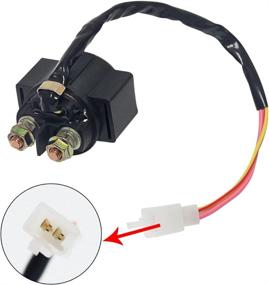 img 3 attached to 🚀 High-Performance Starter Relay Solenoid for GY6 4-stroke Engine 50cc-250cc ATV, Dirt Bikes, Scooters, Go Kart, Buggys, Quad 4 Wheelers, Pit Bike, Moped - Roketa SSR Taotao Sunl Coolster Compatible