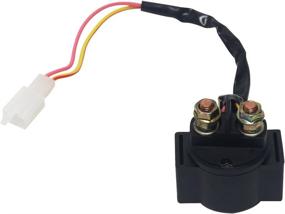 img 1 attached to 🚀 High-Performance Starter Relay Solenoid for GY6 4-stroke Engine 50cc-250cc ATV, Dirt Bikes, Scooters, Go Kart, Buggys, Quad 4 Wheelers, Pit Bike, Moped - Roketa SSR Taotao Sunl Coolster Compatible