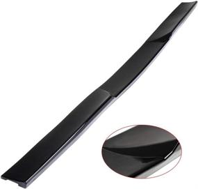 img 2 attached to 🚗 SCITOO Black Universal Top Roof Spoiler Wing Adjustable - Fit for LINCOLN, Chevy, Chrysler, MAZDA, TOYOTA, Honda Series - Size: 34 Inch x 2.75 Inch