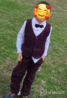 img 1 attached to 👔 Cotton Sleeve Bowtie Boys' Shirts Clothing Sets review by Chris Maurer