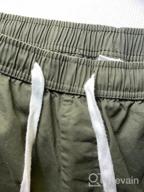 img 1 attached to Women'S Cotton Cargo Shorts: Elastic Waist, Drawstring & Multi-Pockets - Vcansion Casual Fit review by Andrew Carrao