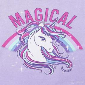 img 2 attached to Childrens Place Toddler Unicorn Lavender Apparel & Accessories Baby Boys ... Clothing