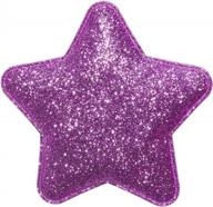 💫 sparkle with style: anna belen girls' star glitter hair clip - a head-turning accessory! logo