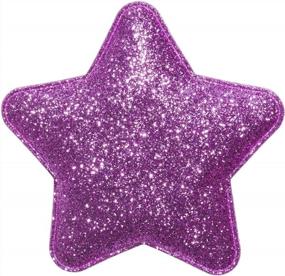 img 2 attached to 💫 Sparkle with Style: Anna Belen Girls' Star Glitter Hair Clip - A Head-Turning Accessory!