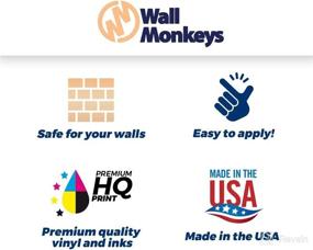 img 1 attached to 🏞️ Mountain View Window Wall Decals - Wallmonkeys WM169246 - Peel and Stick (24" W x 16" H), Medium