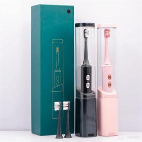 img 4 attached to High Frequency Powerful Toothbrush Effectively Hygienic