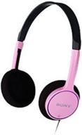 sony mdr 222kd childrens headphones pink логотип