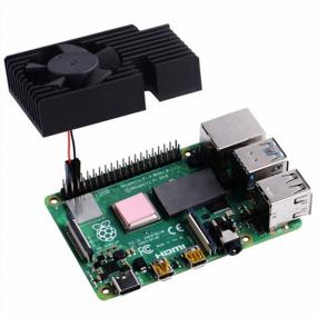 img 3 attached to 🔥 GeeekPi Raspberry Pi 4 Fan Heatsink, Premium Aluminum Cooling Kit for Raspberry Pi 4B/3B/3B+ (B Plus)