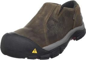 img 4 attached to Waterproof Slip-On Hiking Boot For Men: KEEN Brixen
