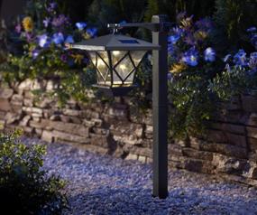 img 1 attached to Moonrays 91379 Ridgely-Style Premium Output Solar Powered Plastic LED Path Light