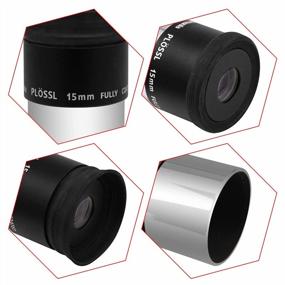 img 1 attached to 1.25" 15Mm Astromania Plossl Telescope Eyepiece - 4-Element Design & Threaded For 1.25Inch Filters