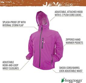 img 3 attached to FROGG TOGGS Women's Ultra Light Waterproof Breathable Rain Jacket - Java Toadz 2.5