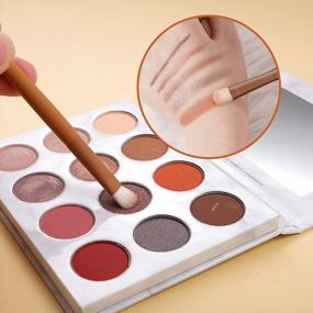 img 1 attached to Get Gorgeous With EIGSHOW'S Essential Makeup Brushes And Folding Mirror Set: 9Pcs In 5 Color Options!