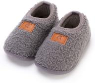 anddyam toddler slipper non slip boys' shoes and slippers – sizes 11.5-12 логотип