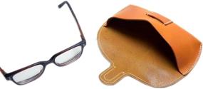 img 2 attached to Boshiho Cowhide Leather Eyeglass Sunglasses Men's Accessories : Sunglasses & Eyewear Accessories