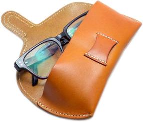 img 3 attached to Boshiho Cowhide Leather Eyeglass Sunglasses Men's Accessories : Sunglasses & Eyewear Accessories