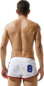 img 2 attached to Mens Low Rise Sports Short Swimwear Board Shorts By SEOBEAN: Perfect For The Beach!