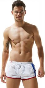 img 3 attached to Mens Low Rise Sports Short Swimwear Board Shorts By SEOBEAN: Perfect For The Beach!